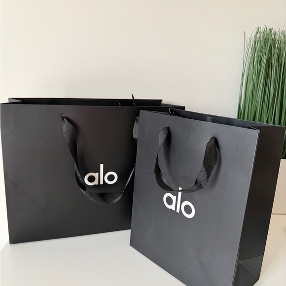 ALO Yoga Handbags - ALO Yoga Black Tote Bag large and small